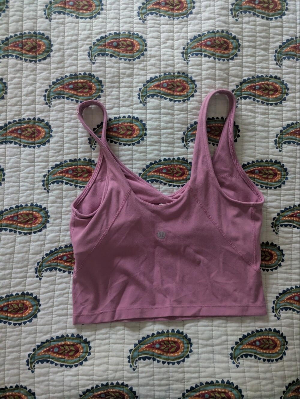 Dusty Rose Lululemon Align Tank Top - Picture 4 of 4